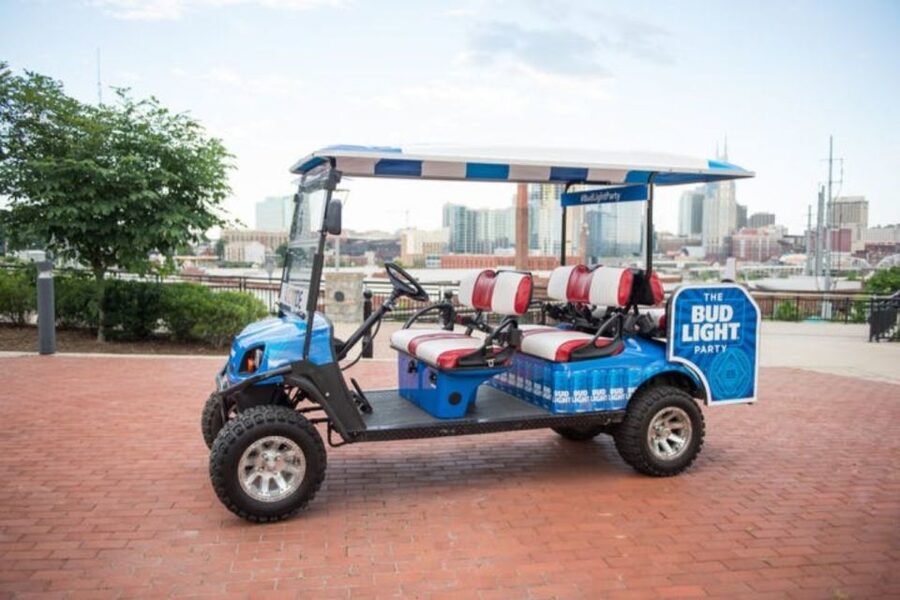 Nashville: Brewery and Distillery Cart Tour - Starting with a cart instead of a bar crawl