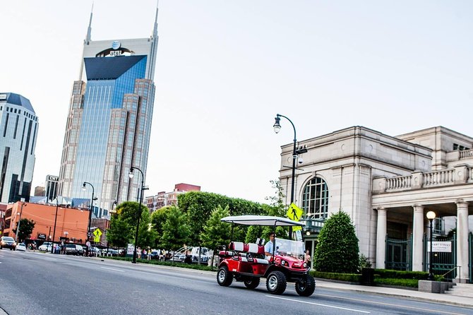 Nashville Combo Tour: Sightseeing, Murals & Brewery/Distillery - Why the golf cart changes the experience