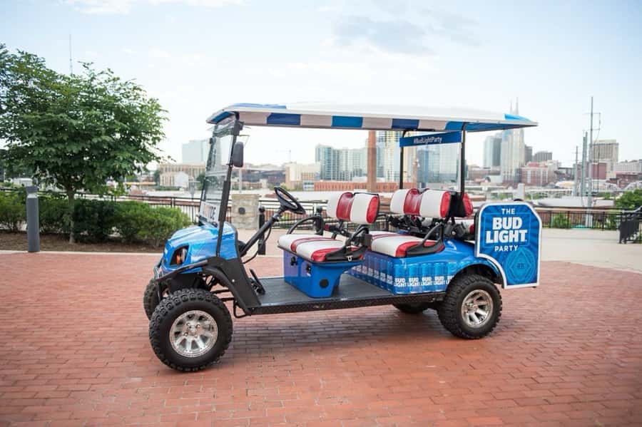 Nashville: Sights, Street Art & Brewery Tour by Golf Cart - Meeting the guides and setting the tone