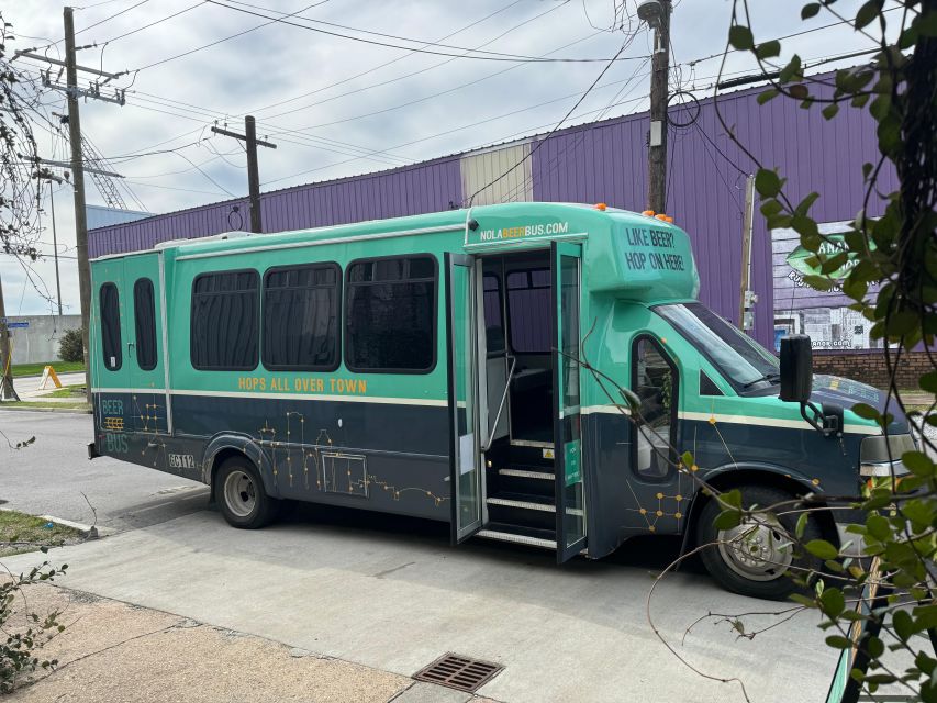 New Orleans: Easy Hop-On Hop-Off Craft Brewery Bus Tour - Food, Drinks, and Brewery Tours Cost Extra