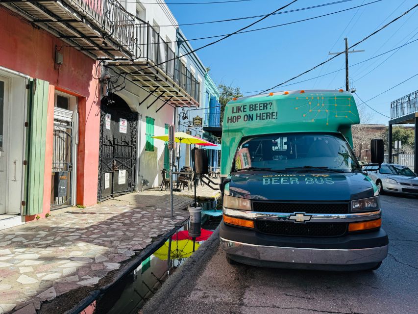 New Orleans: Easy Hop-On Hop-Off Craft Brewery Bus Tour - A Designated Driver With a Local Route