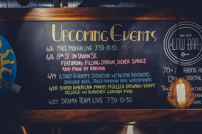 NON BUS MOVIE STARS Traverse City Brewery And Distillery Tour - Earthen Ales: Sunday small batches and beer slushies