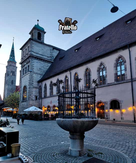 Nuremberg: Castle and Old Town Tour - incl. Tickets and red beer tasting - St. Lorenz and the bridges over the Pegnitz