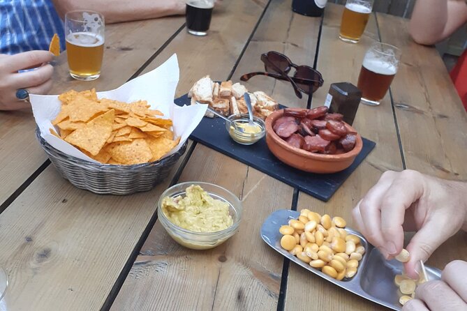 Porto: Craft Beer Tasting Tour with Local Snacks - Four More Beers at Letraria Porto Downtown