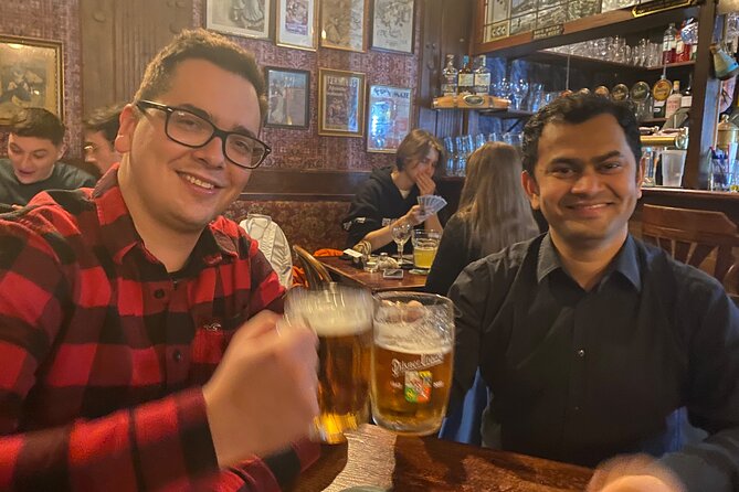 Prague Beer Tasting - 8 types of Czech beer included - Eight samples, not eight pints
