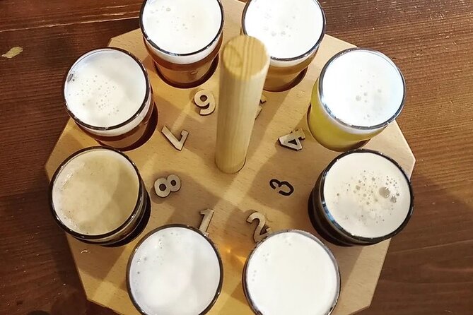 Prague Beer Tasting - 8 types of Czech beer included - What you learn about Czech brewing