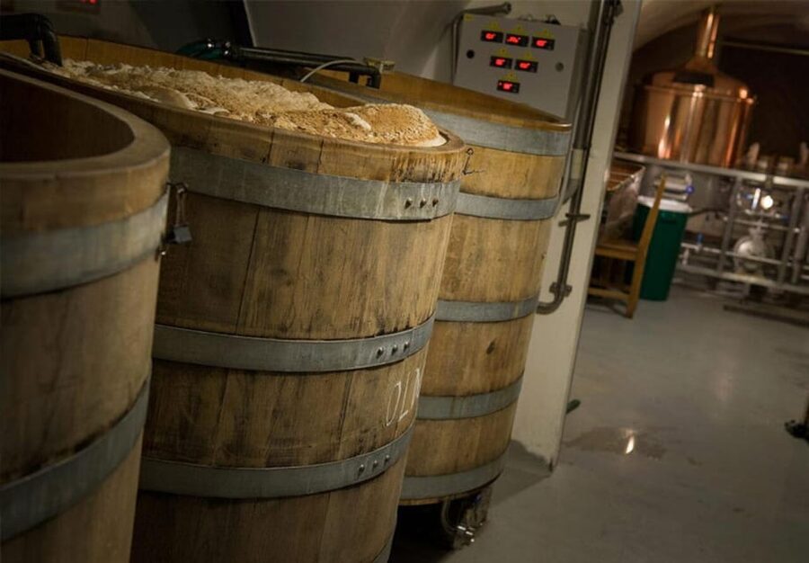 Prague: Beer Tasting and Brewery Tour - A short walk past New Town Hall