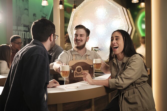 Prague Pilsner Urquell Experience with 3 Free Beer Tastings - The Beer Hall is the best place to slow down