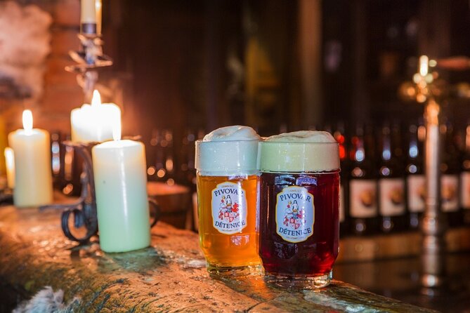 Prague to Detenice Medieval Castle, Brewery and Dinner Experience - What you eat and drink
