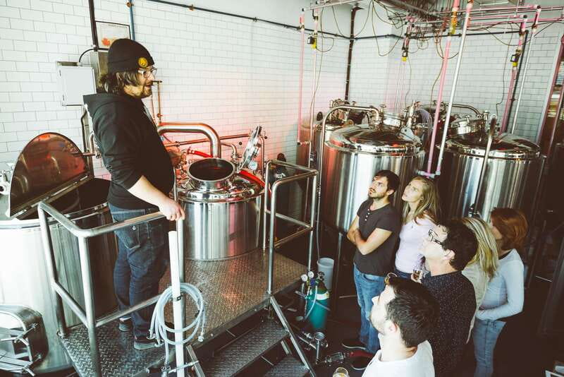 Quebec City: Craft Brewery and Beer Tasting Tour - La Barberie connects beer with cooperative values