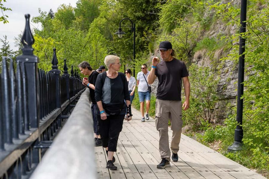 Quebec City: Montmorency Falls and Microbrewery eBike Tour - Along the Corridor du Littoral
