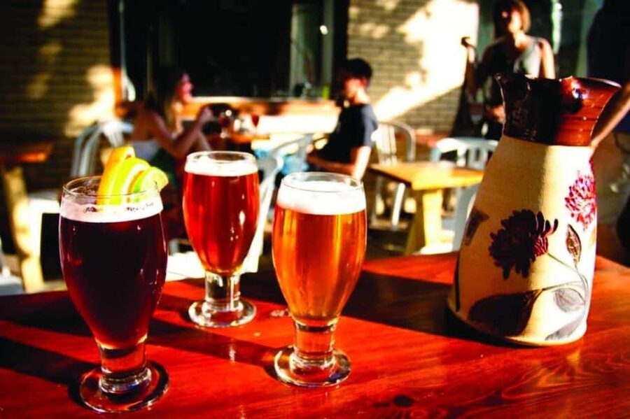 Quebec City: Montmorency Falls and Microbrewery eBike Tour - A green pause at Domaine de Maizerets
