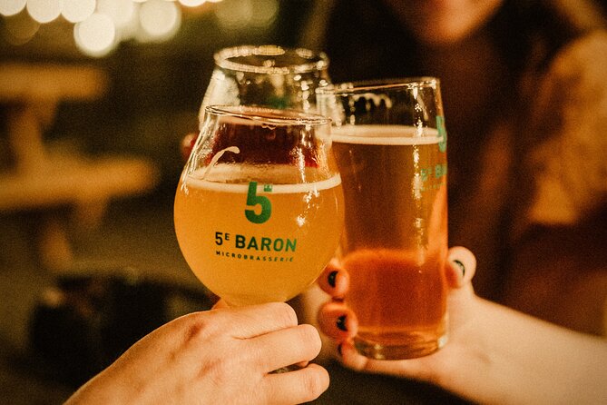 Quebec Craft Beer Tour - From Ottawa & Gatineau - À La Dérive makes dinner the first stop