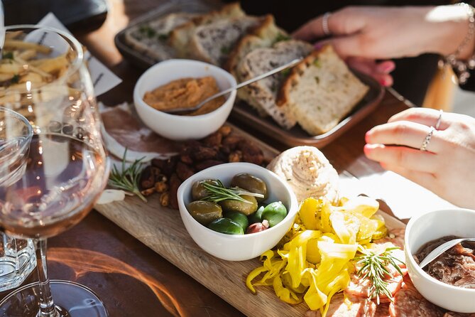 Queenstown: Afternoon Wine & Beer Tour with Platters - Stop one: the Gibbston Tavern and GT Tasting Room
