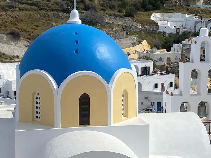 Santorini in a Glass: 2 Wineries & Brewery - Pickup from 13 Santorini locations