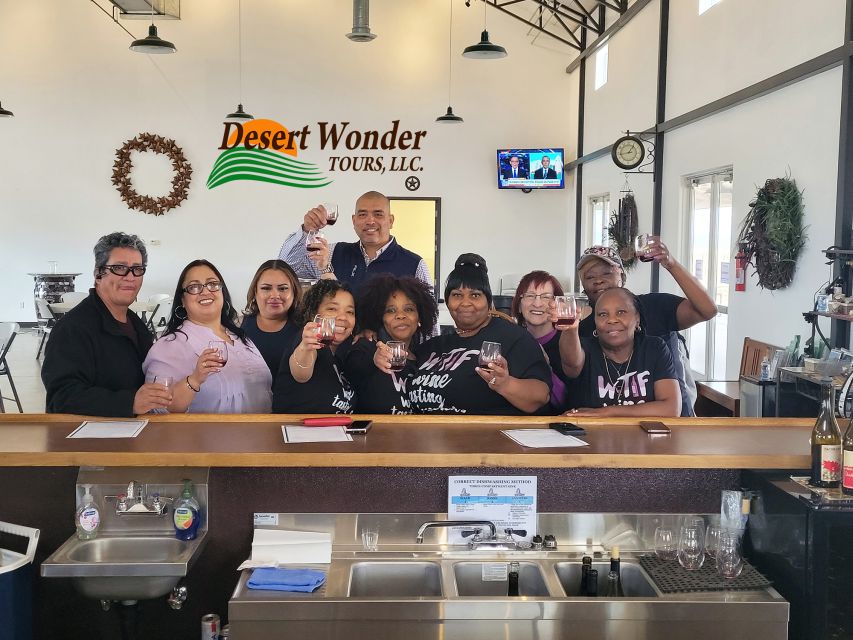 Scenic Desert Wine, Distillery Tastings/Brewery/RT66 & Lunch - Key points to know before booking