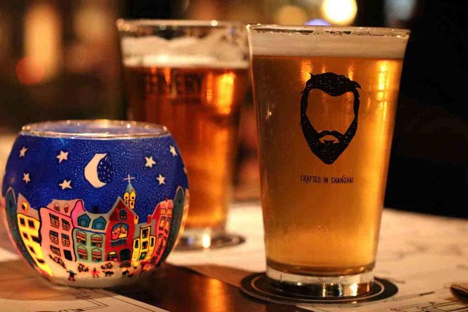 Shanghai craft beer tour with local food tastings - Walking through traditional Old Town for dumplings