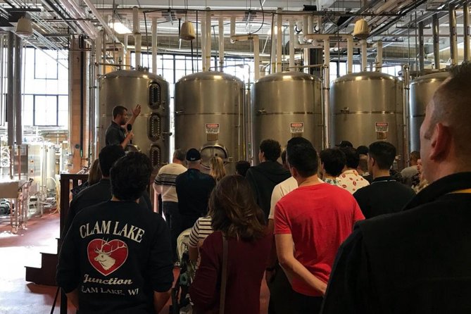 Signature Boston Guided Brewery Tour with snack - Beer, cider, and food for non-beer drinkers