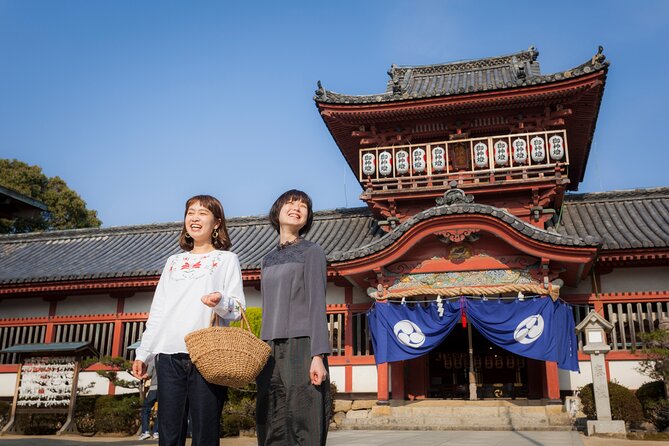 Small-Group Walking Tour of Matsuyama and Minakuchi Brewery - Isaniwa Shrine and the good-fortune theme