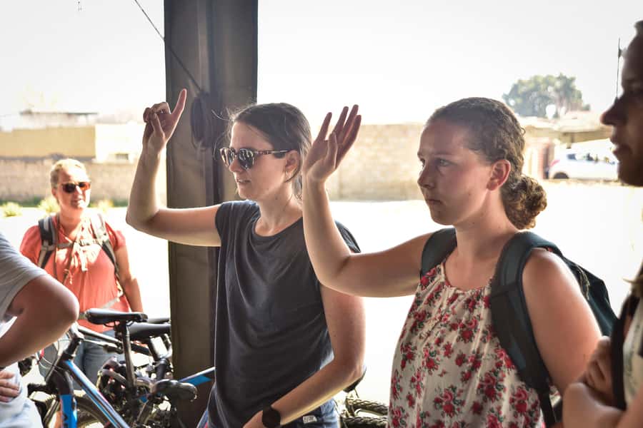 Soweto Food & Beer Bike Tour - The final photo stop and the ride back