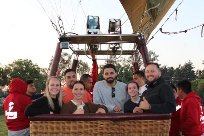 Sunrise at Teotihuacan: Balloon, Food & Beer - Seeing Teotihuacan from a hot-air balloon