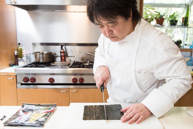 Sushi Making Class at a Local Brewery in Boston - Rolling temaki and uramaki