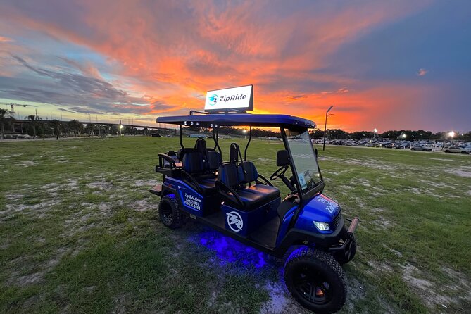 Tampa Heights Private Brewery Tour by Custom Golf Cart - Woven Water, the newer creative stop