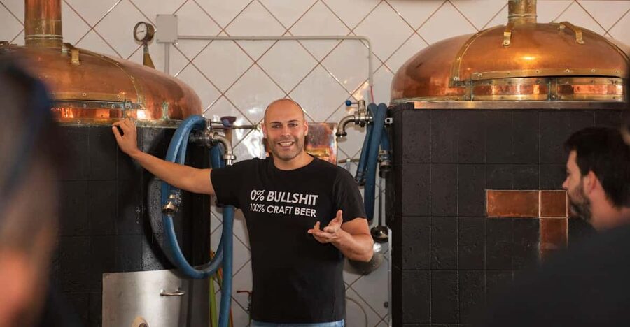 Tenerife : Brewery guided tour with tasting at TACOA Brewery - Adding Canarian cheese to the tasting