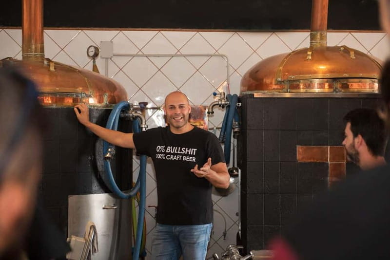 Tenerife : Brewery guided tour with tasting at TACOA Brewery - From factory entrance to first pour