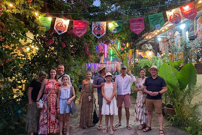 Thai Craft Beer Tasting with out door cinemar in Khao Lak - An outdoor cinema in a private backyard