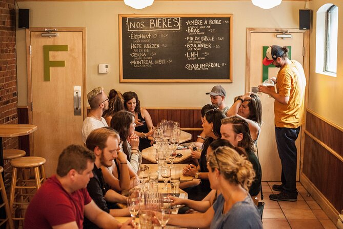 The Montreal Craft Beer Tour / Brewpub Experience - Group size, guides, and the social mood