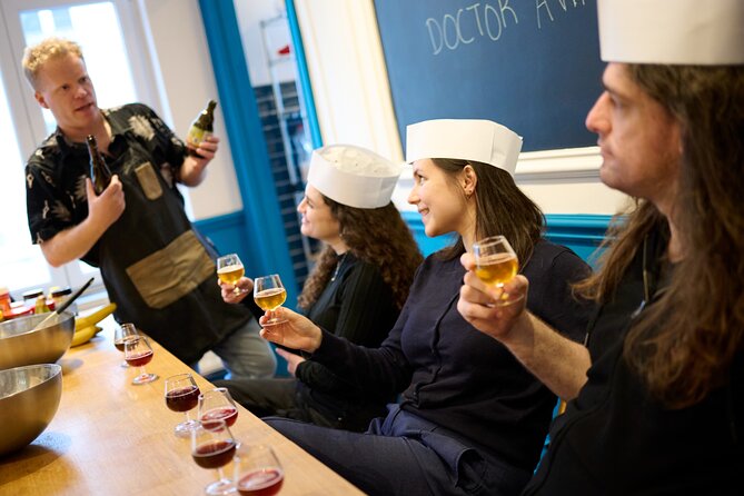 Tipsy Waffle Workshop with Beer Tasting - Starting with three Belgian beers