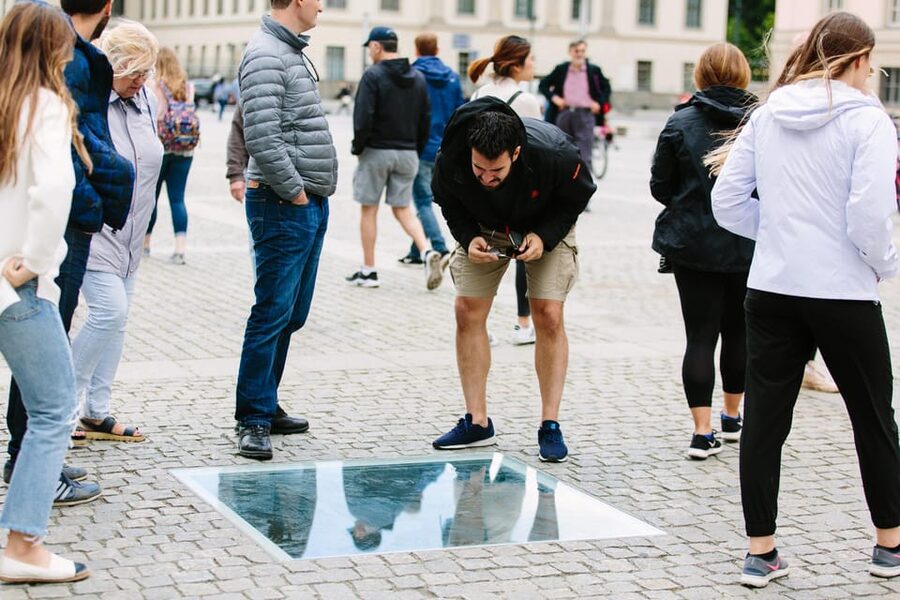 Ultimate E-Bike Tour of Berlin with Beer Garden Stop - Unter den Linden and Bebelplatz