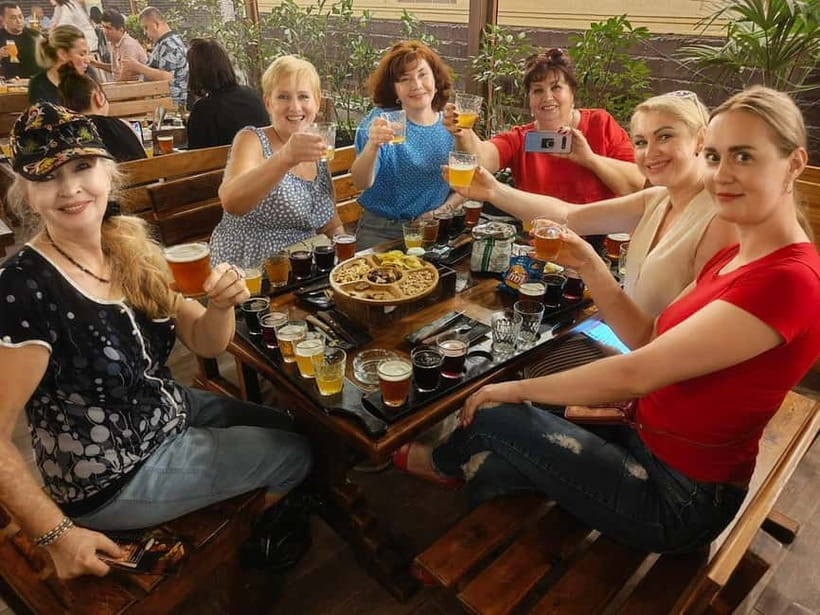 Uzbek Brews & Views: Tashkent Craft Beer Discovery Tour - Entering a working local brewery