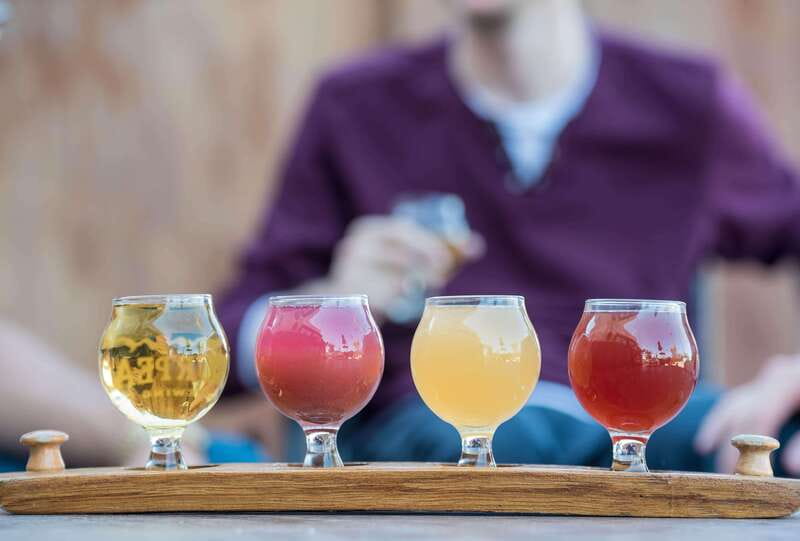 Vancouver: Street Art & Craft Beer Walking Tour with Tasting - Electric Bicycle Brewing brings the first tasting
