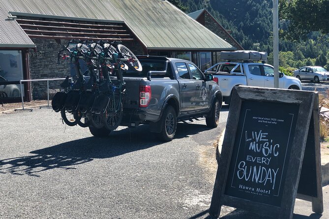 Wanaka Breweries E-Bike Tour - Starting near Lake Hawea and the first stretch of trail