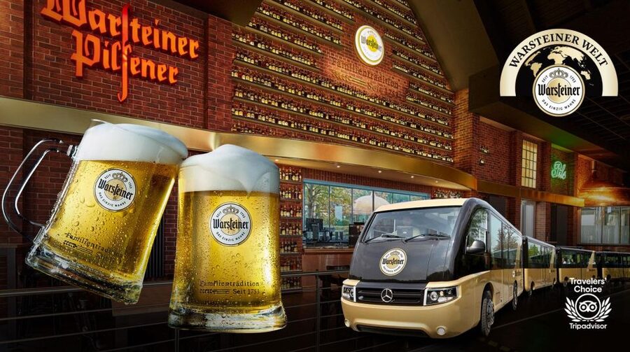 Warstein: Warsteiner World Brewery Tour - Arriving at Warsteiner World in Northern Germany
