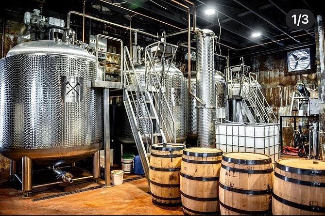 Wine & Mead Tasting, Distillery and Brewery Tour with Lunch - Black Bridge Brewery and its broad beer selection