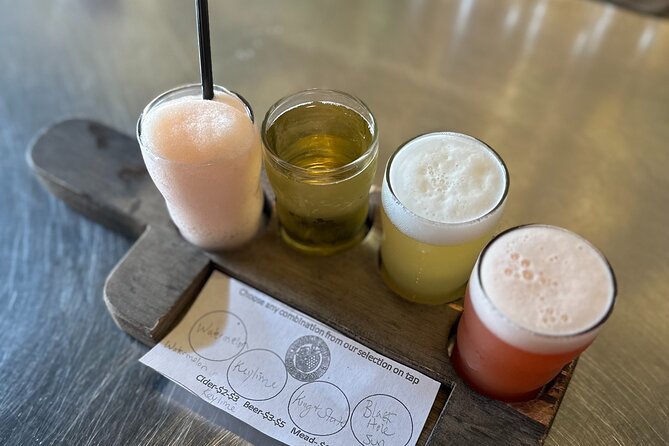 Ybor City Private Brewery Tour by Custom Golf Cart - Bastet Brewing Starts the Tasting Route
